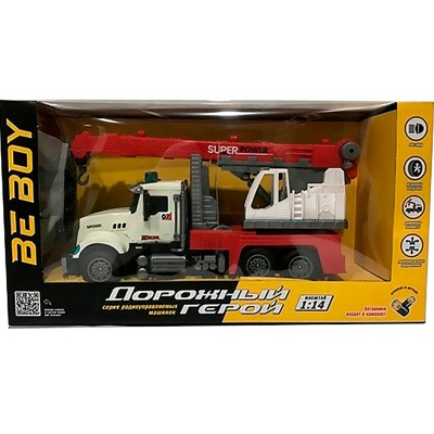 Машина радиоуправляемая Автокран масштаб 1:14 BeBoy IT109722 1